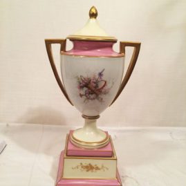 Back of French "Sevres" portrait urn