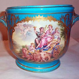 French "Sevres" cache pot