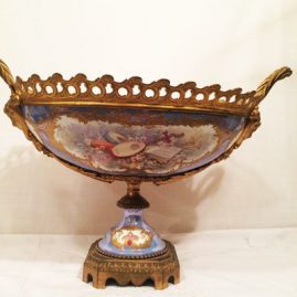 Back of the rare Sevres centerpiece