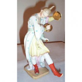 Rare Holst figurine, 1840s-1850s, 8 inches