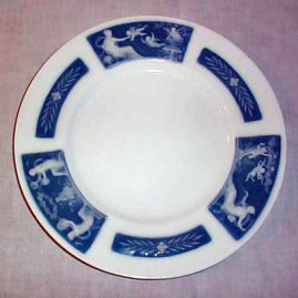 Minton pate sur pate plate