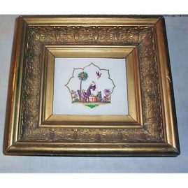 Rare Meissen plaque