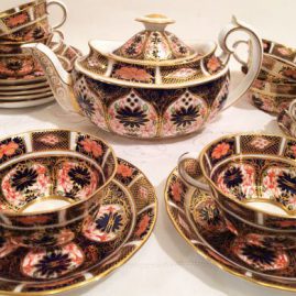 Royal Crown Derby Imari tea service