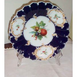 Meissen fruit charger