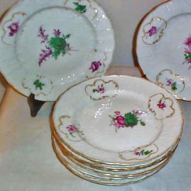 18th century Meissen plates
