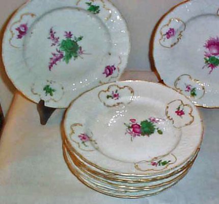 18th century Meissen plates