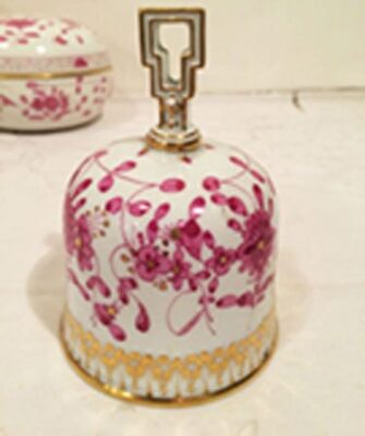 Meissen purple Indian bell