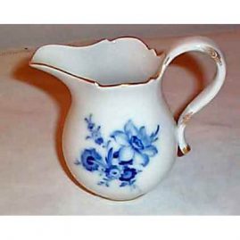 Meissen blue flower creamer