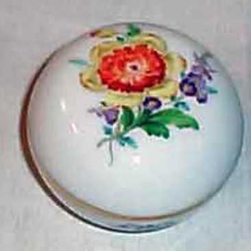 Meissen floered box