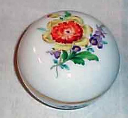 Meissen floered box