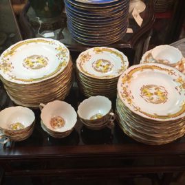 Meissen yellow court dragon