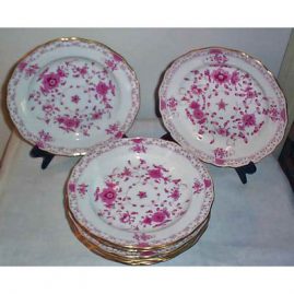 Meissen Purple Indian dinners