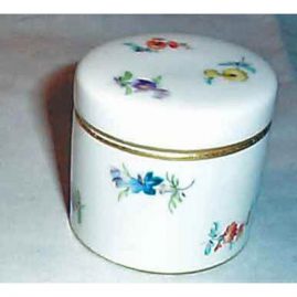 Meissen streublumen box