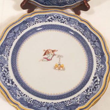 Front of the Spode dinner plate