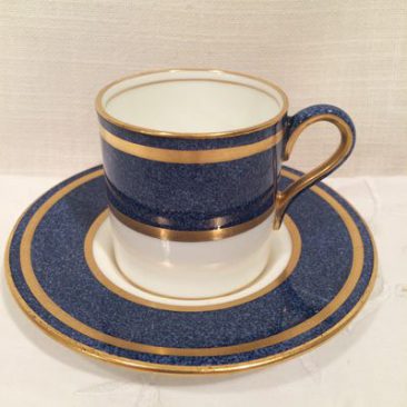 Nine Wedgwood coffee cans