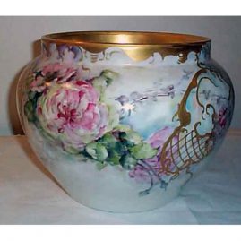 Large Limoges D & Co. jardinaire