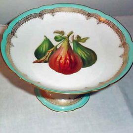 Paris fig compote, 9" wide by 5 1/2" tall, CH Pillivuyt & Co