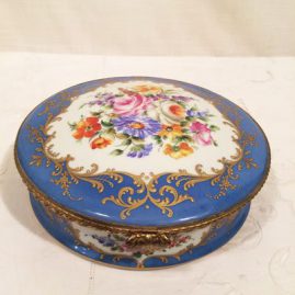 Le Tallec Paris round porcelain box