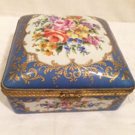 Le Tallec square Porcelain Box