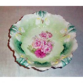 R.S. Prussia bowl, 10 inches,