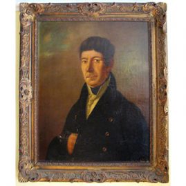 Portrait of gentleman, first half of the 19th century
