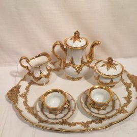 Beautiful Meissen coffee set with tray