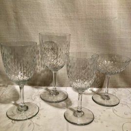 Set of Baccarat stemware in the Paris pattern