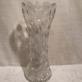 Engraved and cut vase