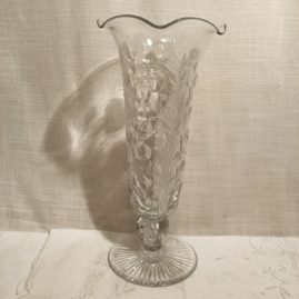 Pairpoint engraved vase