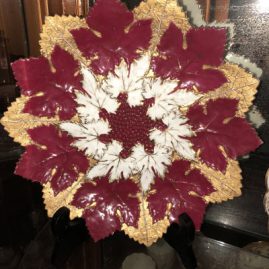 Rare Meissen star shaped plate