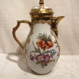 Other side of KPM tea or coffee pot.