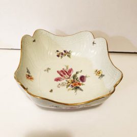 Meissen Four Cornered Bowl